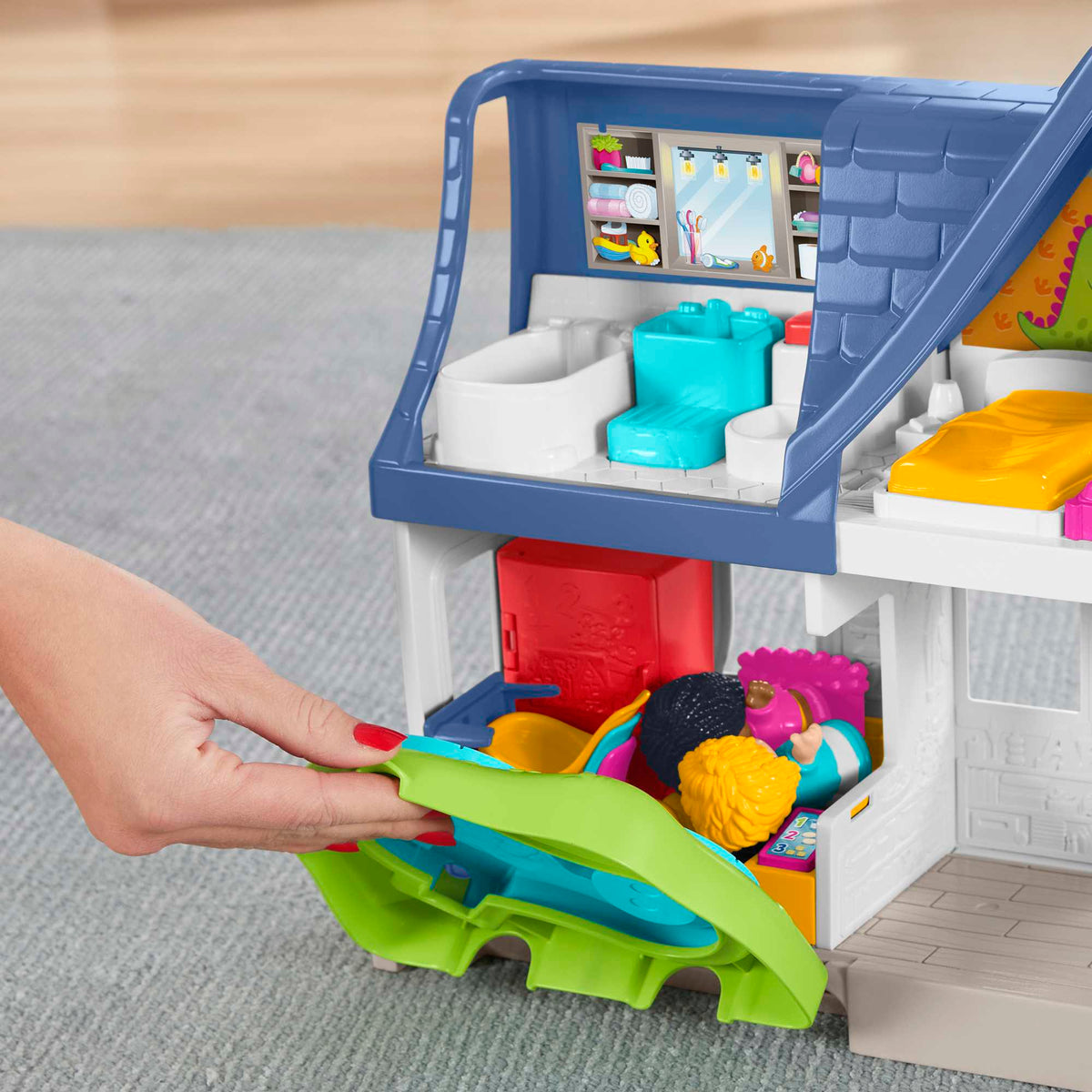 Little People Friends Together Play House Version Anglaise et Française