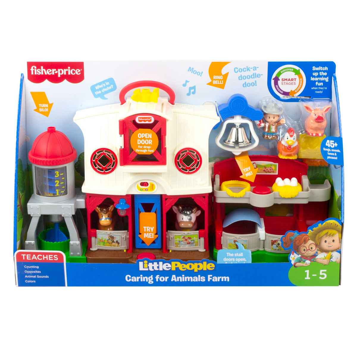 Fisher-Price Little People Les Animaux de La Ferme Version Anglaise et Française