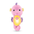 Fisher-Price Soothe & Glow Seahorse, Musical Plush Toy & Sound Machine For Baby With Lights, Pink