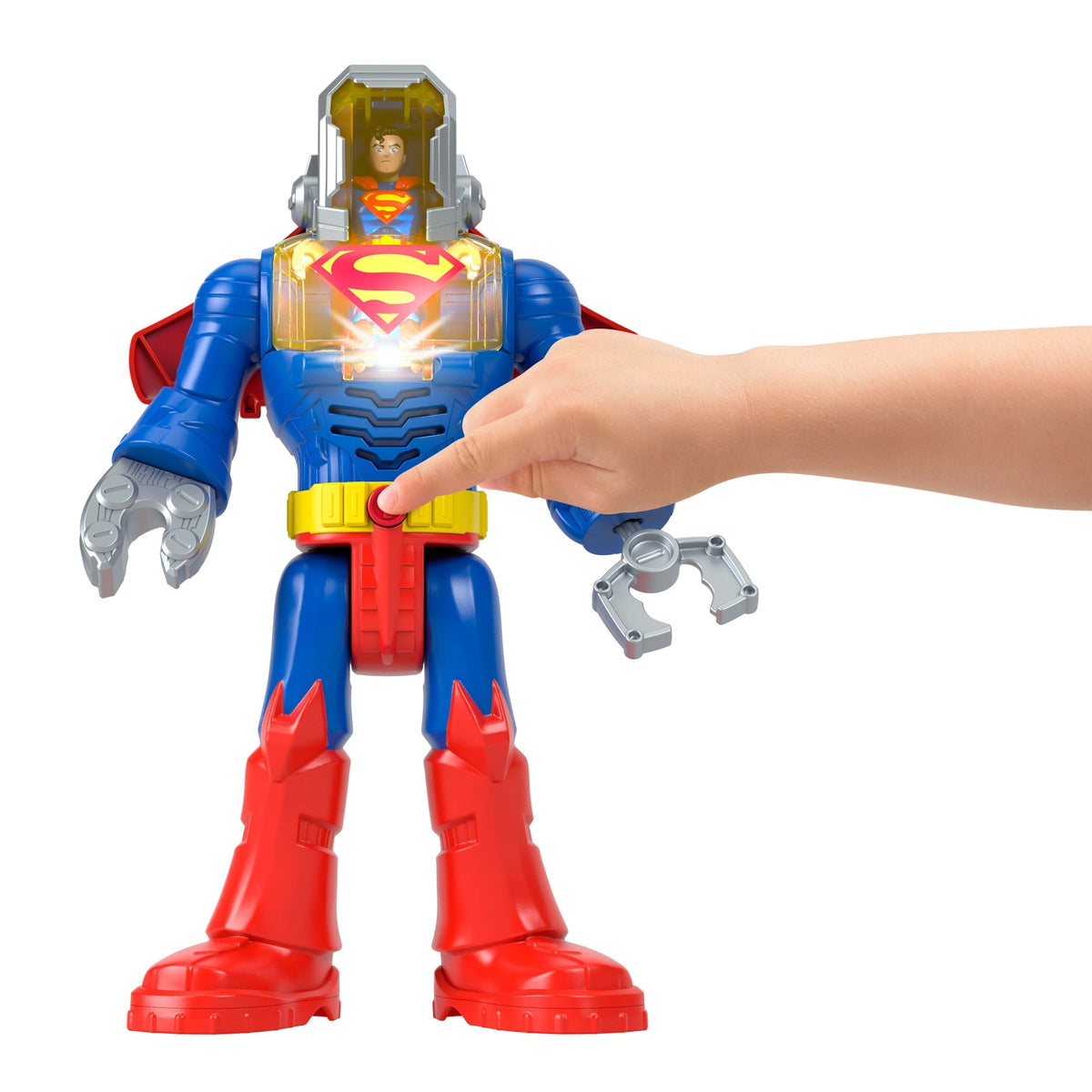 Imaginext DC Super Friends Figura de Ação Superman Insider