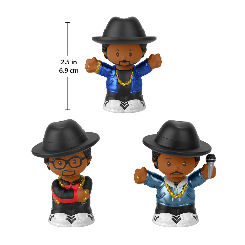 Fisher-Price Little People Collector Run DMC Special Edition Figure Set, 3 Figurines