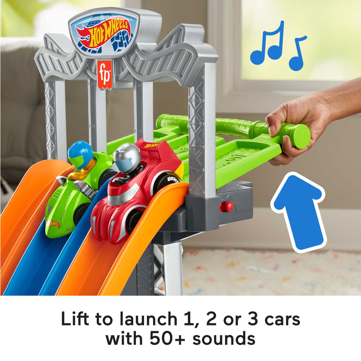 Hot Wheels Racing Loops Tower By Little People