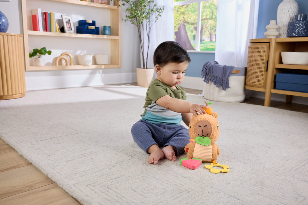 Fisher-Price Baby Brinquedo para Bebês capivara estímulos e jogo