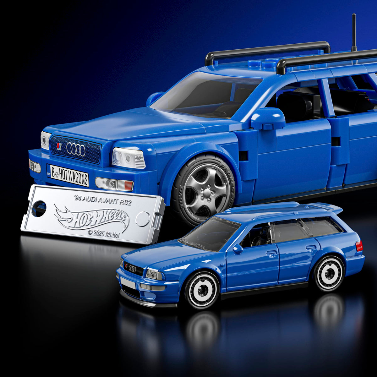 Hot Wheels Coffret de Construction Audi Avant Rs2