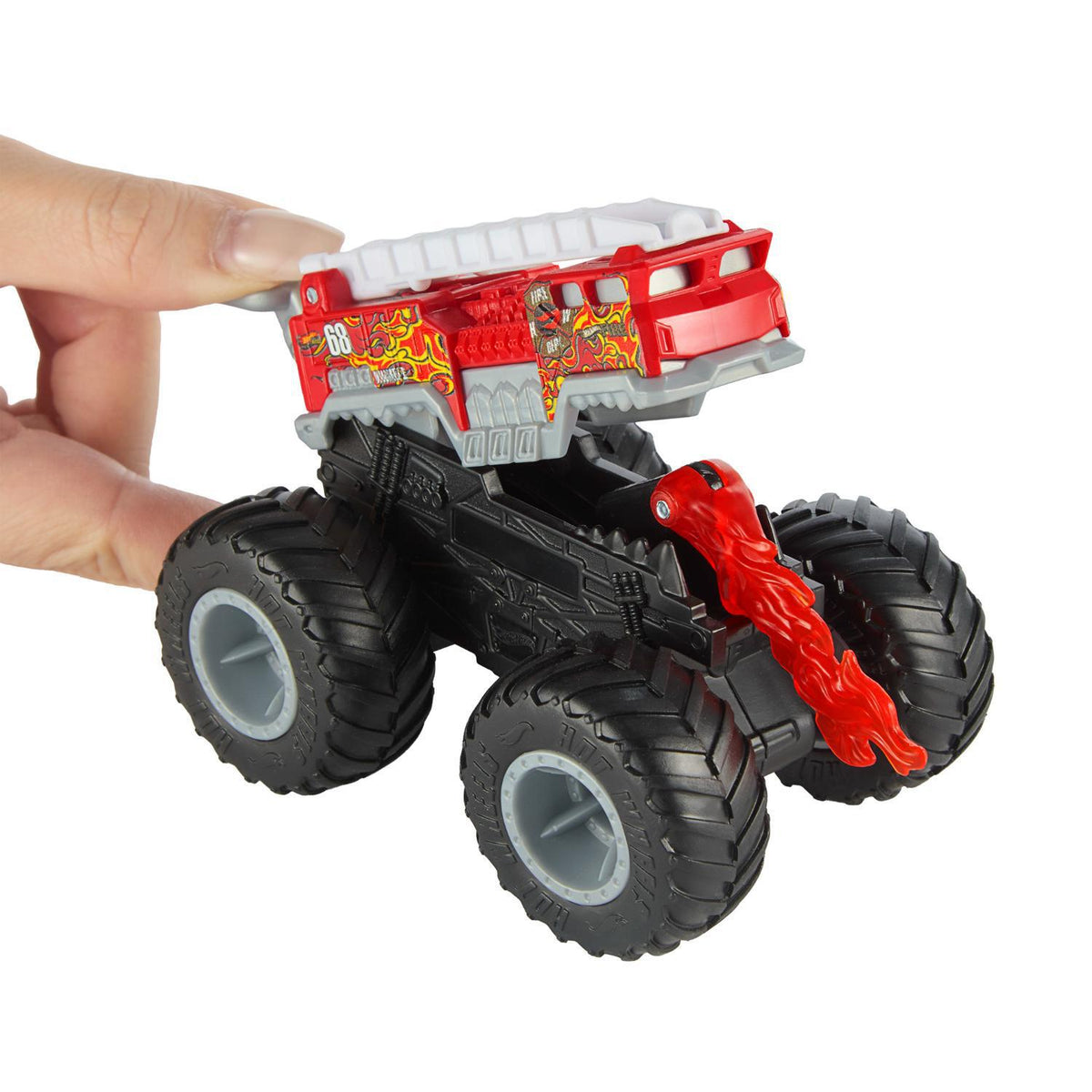 Hot Wheels Monster Trucks Attack Pack Vehicle With Special Action Feature