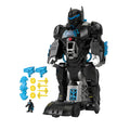 Imaginext DC Super Friends Batman Toy, 2-In-1 Robot & Playset With Lights & Sounds, Bat-Tech Batbot