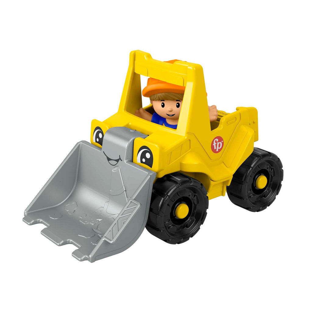 Fisher-Price  Little People  Bulldozer et Figurine, 2Éléments