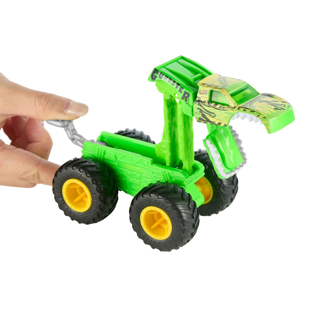 Hot Wheels Monster Trucks Attack Pack Vehicle With Special Action Feature