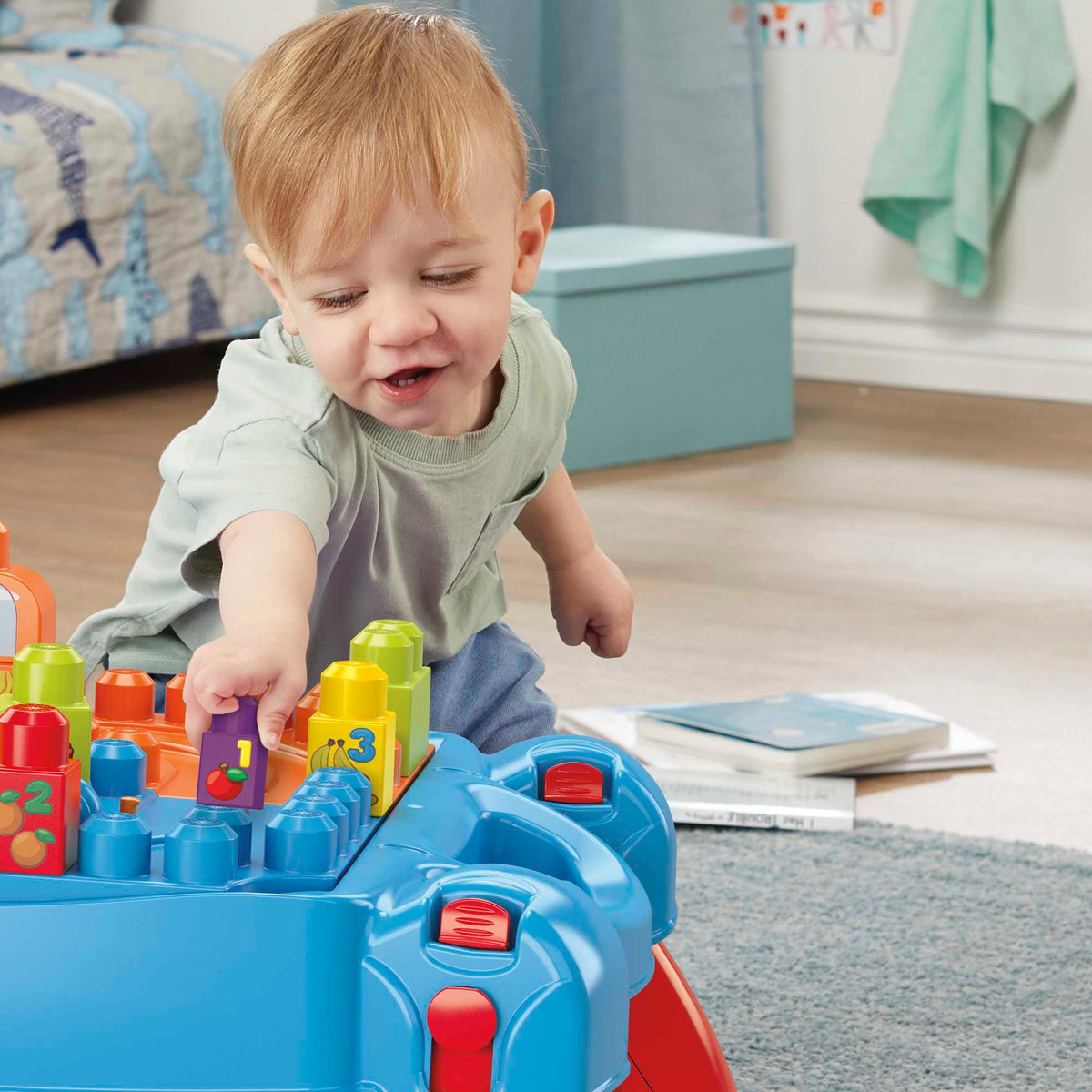 Mega Bloks La Table D’Apprentissage et de Construction