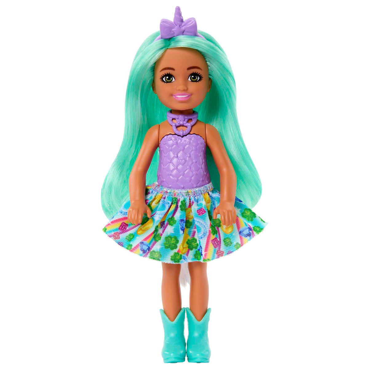 Unicorn-Inspired Chelsea Barbie Doll With Green Hair, Unicorn Toys