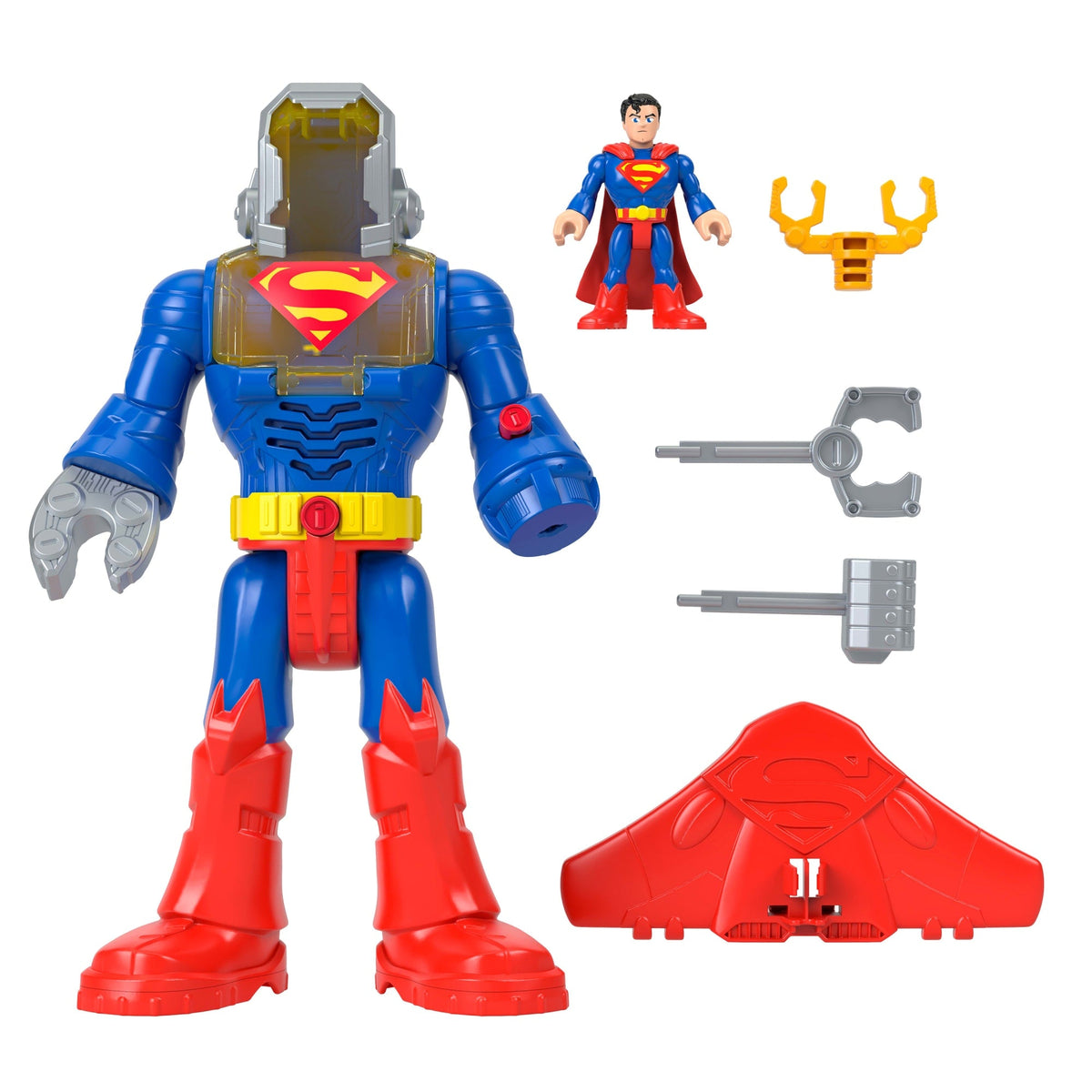 Imaginext DC Super Friends Figura de Acción Superman Insider