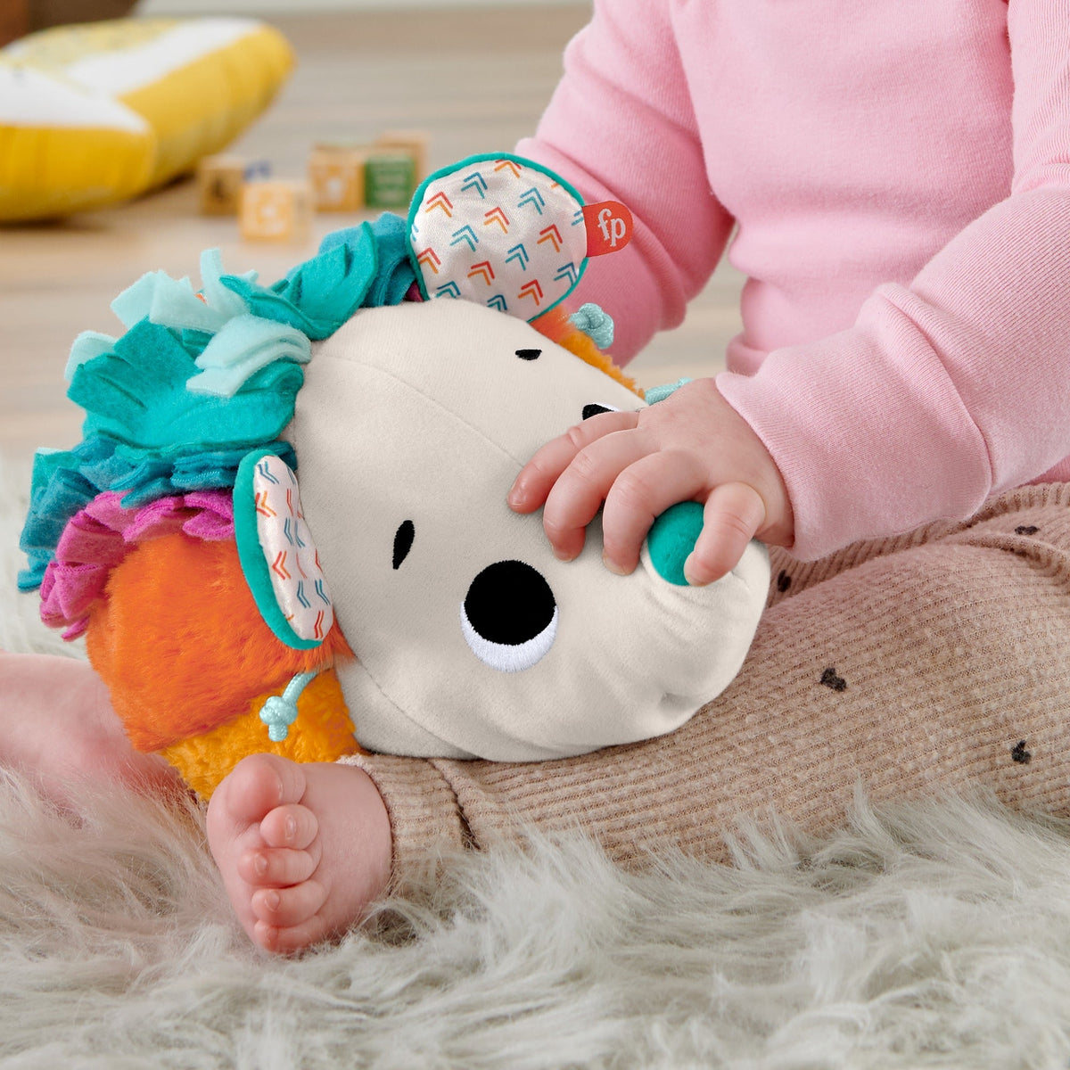 Fisher-Price Baby Brinquedo para Bebês Ouriço Estímulos E Brincadeira