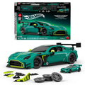 Mattel Brick Shop Hot Wheels ’24 Aston Martin Vantage Gt3 Building Toy Kit (793 Pieces), For Collectors