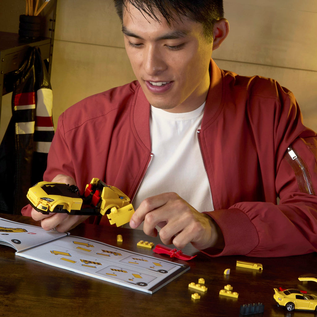 Mattel Brick Shop Hot Wheels ’07 Honda S2000 Building Toy Kit (257 Pieces), For Collectors | Mattel