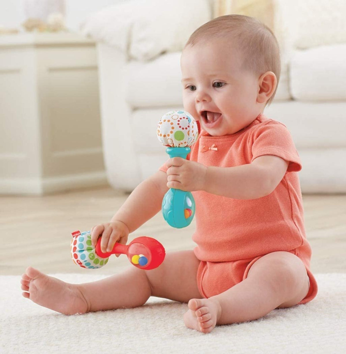 Fisher-Price Tambourine & Maracas Gift Set