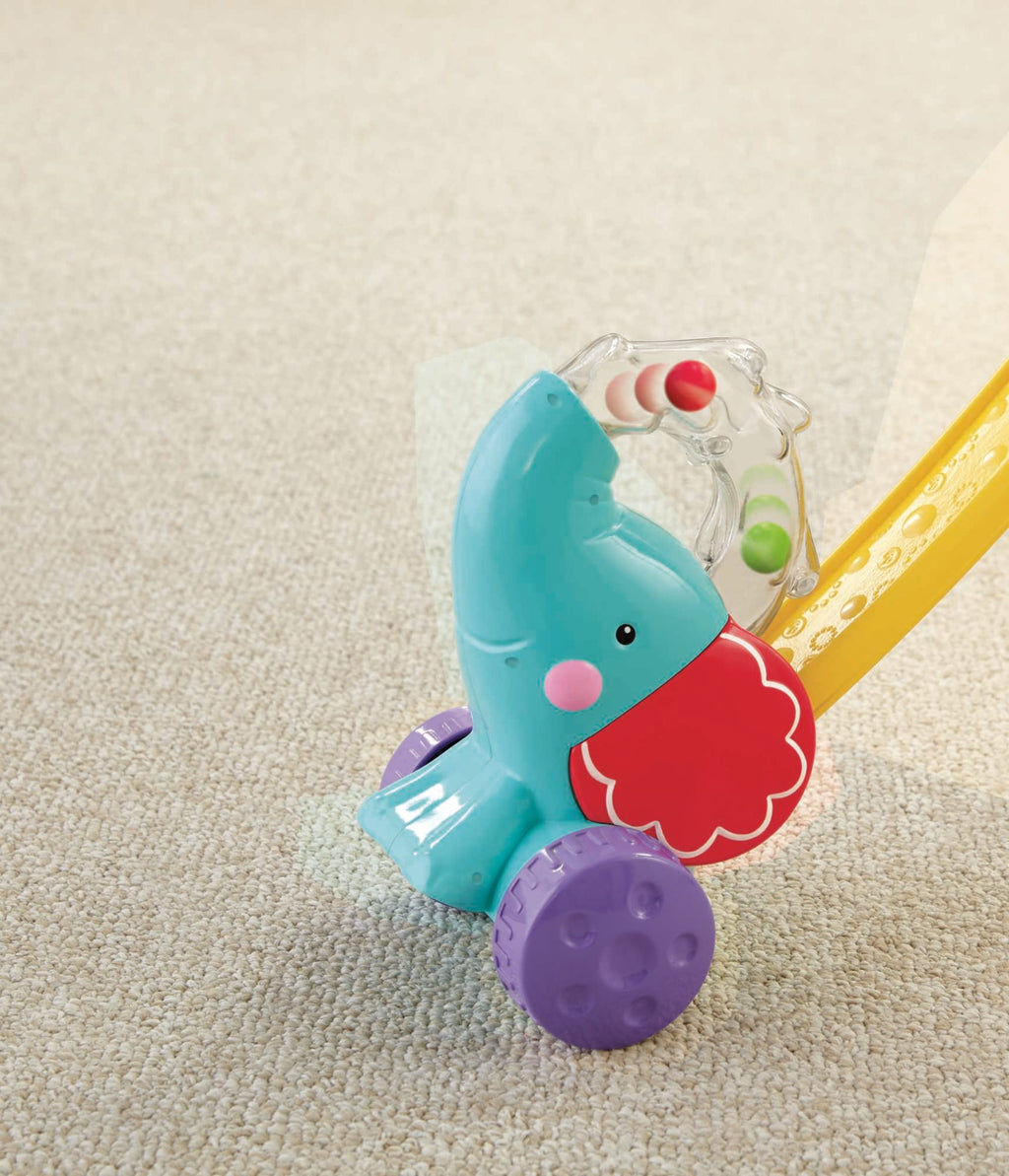 Fisher-Price Juguete para Bebés Elefante Camina Conmigo