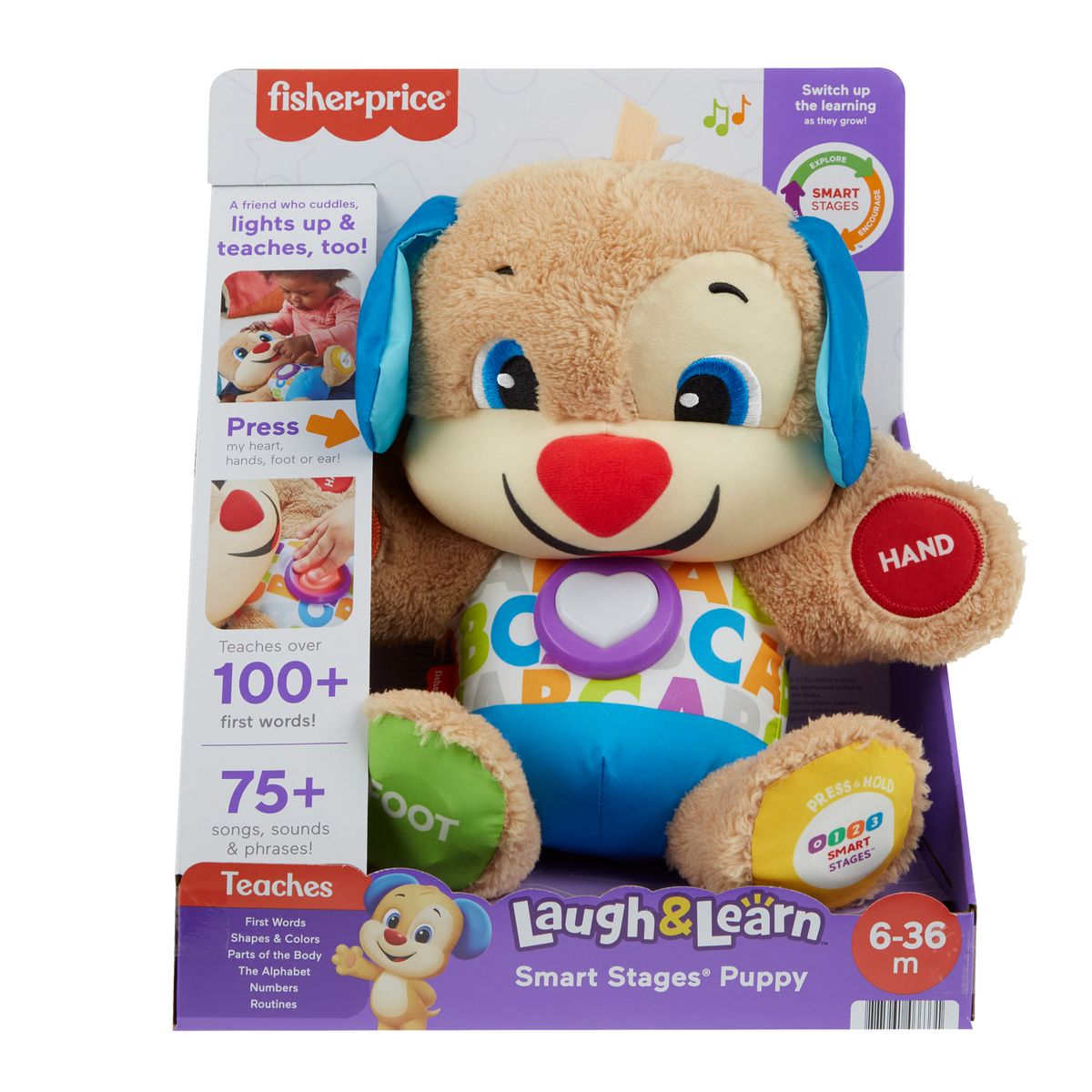 Fisher-Price Rires et Éveil Puppy Éveil Progressif Version Française