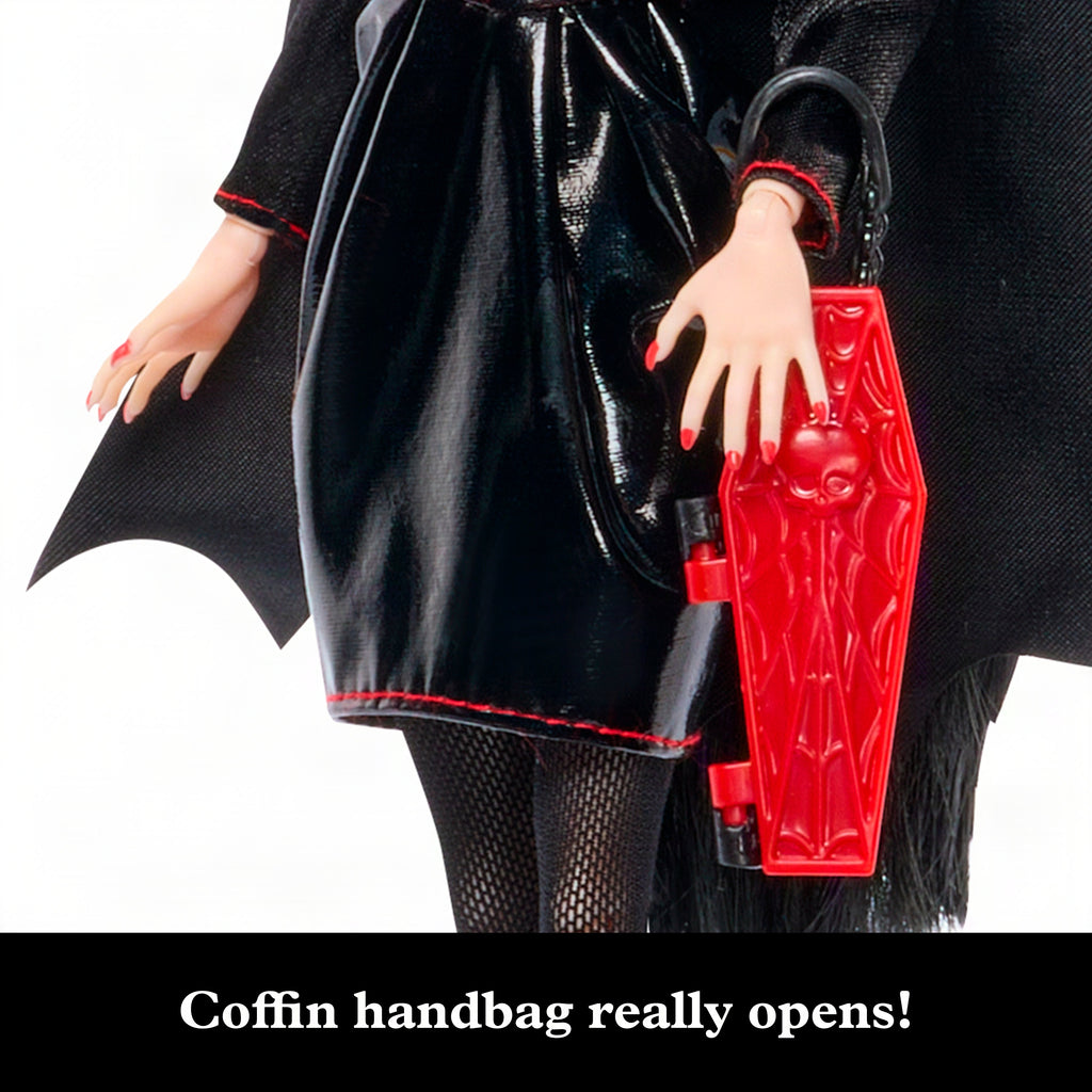 Monster High X Universal Monsters Dracula Collector Doll With Black Dress & Coffin Purse