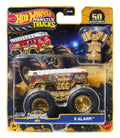 Hot Wheels Monster Trucks Vehículo de Juguete Auto Sorpresa Campeonato de Bigfoot Escala 1:64