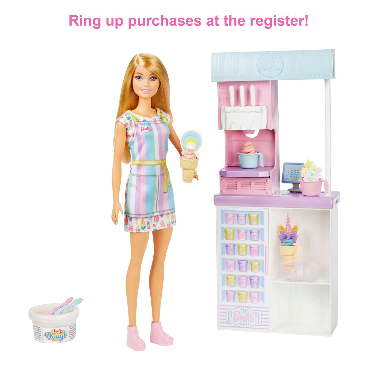 Barbie Ice Cream Shop Playset