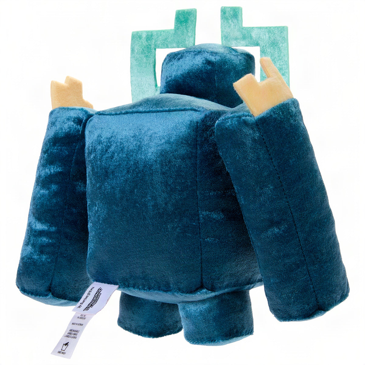 Minecraft Dungeons II Twisted Warden Plush Toy, 8-inch Soft Doll, Collectible inspired By The Game
