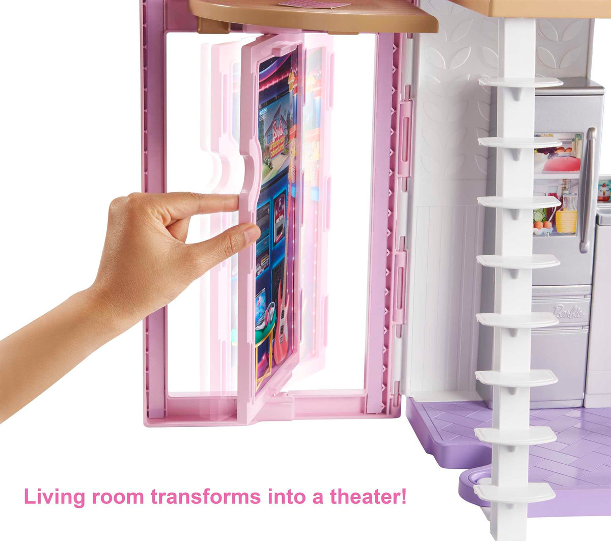 Barbie Malibu House Dollhouse Playset With 25+ Furniture And Accessories (6 Rooms)
