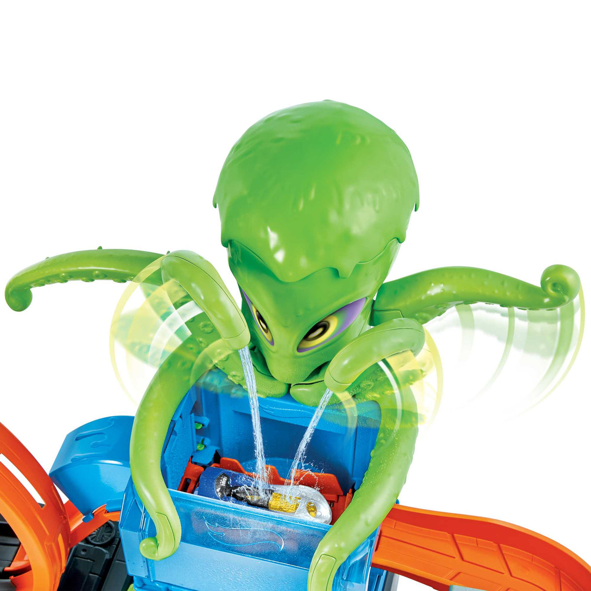 Hot Wheels City Station de Lavage Ultime Pieuvre