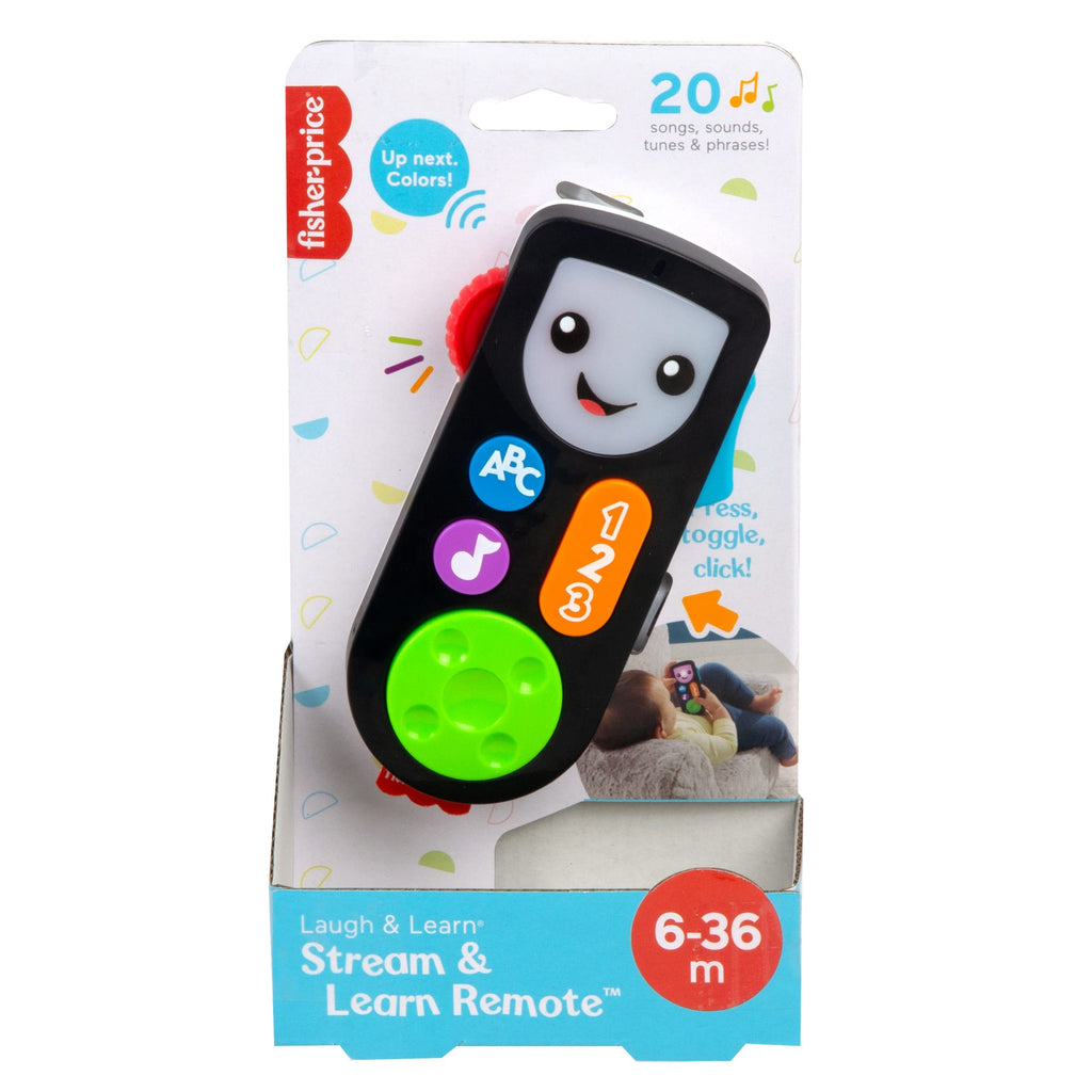 Fisher-Price Laugh & Learn Stream & Learn Remote Electronic Learning Toy For Infants