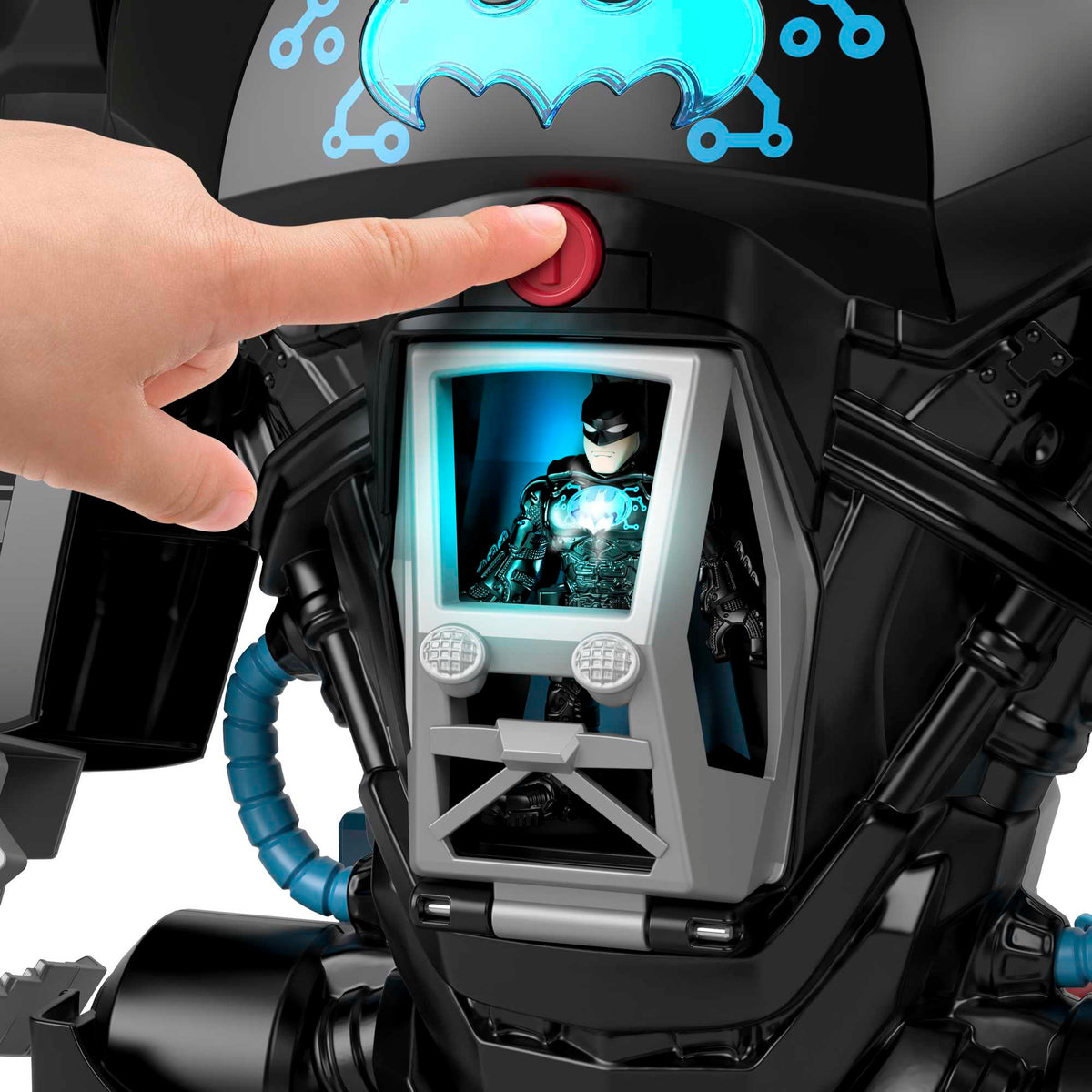 Imaginext DC Super Friends Figura de Acción BatBot Bat-Tech