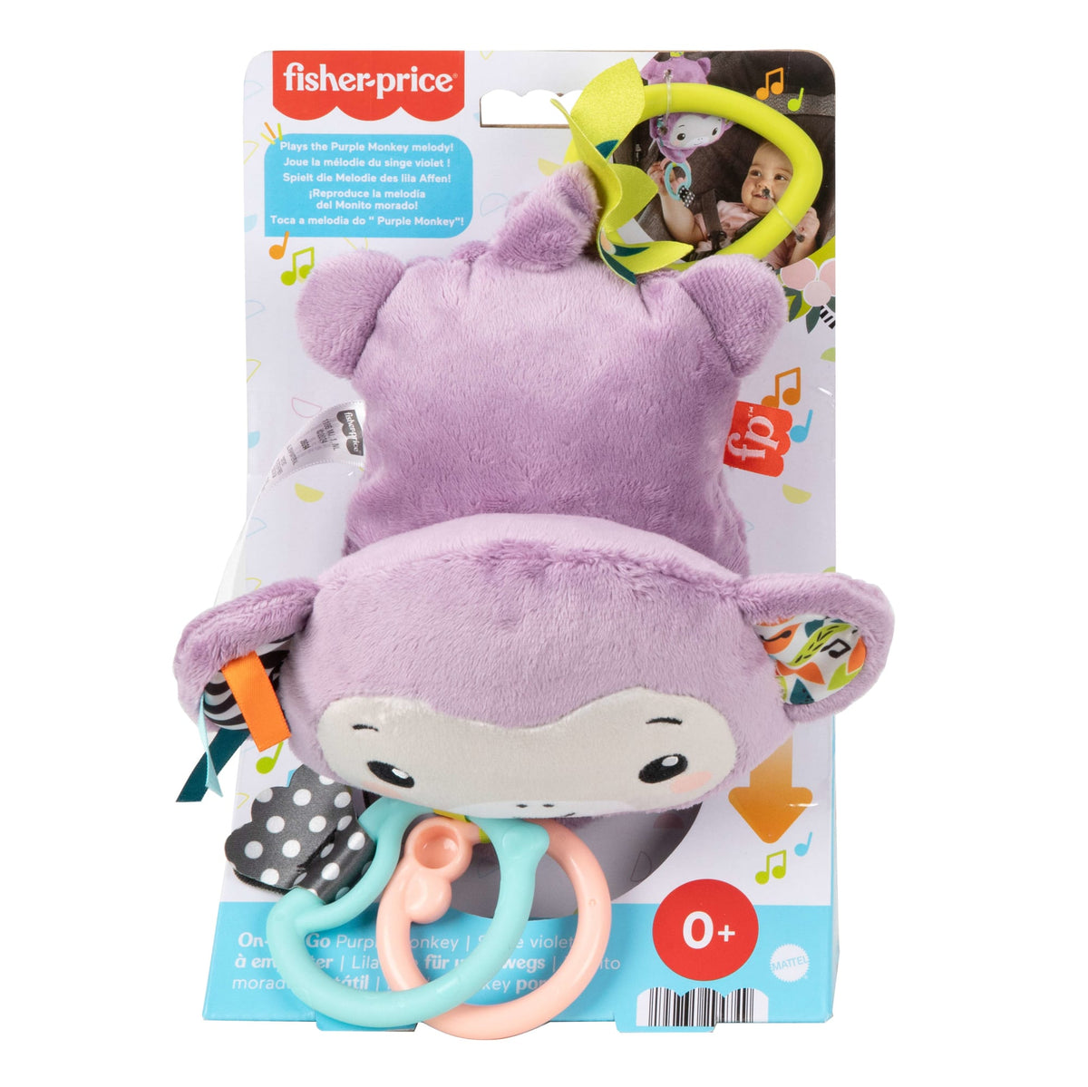 Fisher-Price® Singe Violet à Emporter