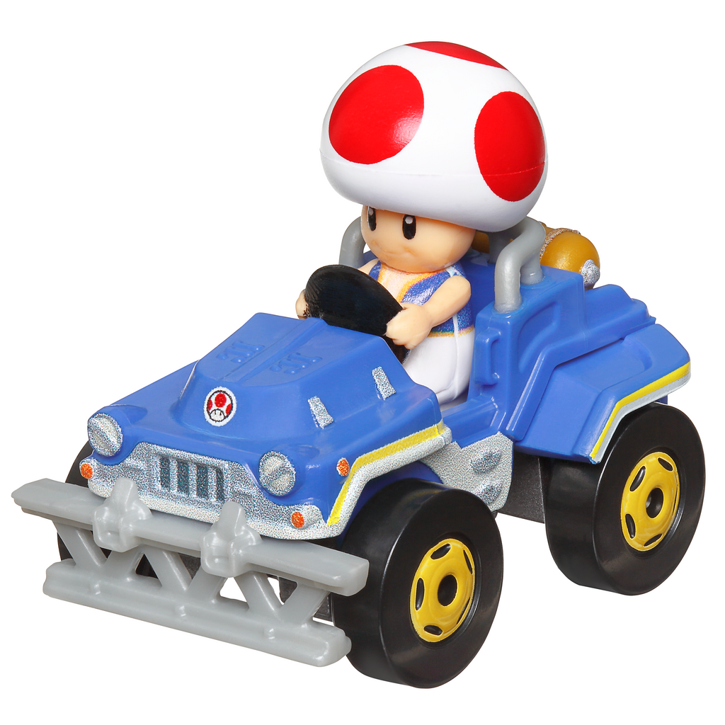 Hot Wheels Mario Kart Veículo de Brinquedo Coleção de Personagens Surpresa