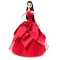 Barbie Signature 2022 Holiday Barbie Collector Doll, Black Hair
