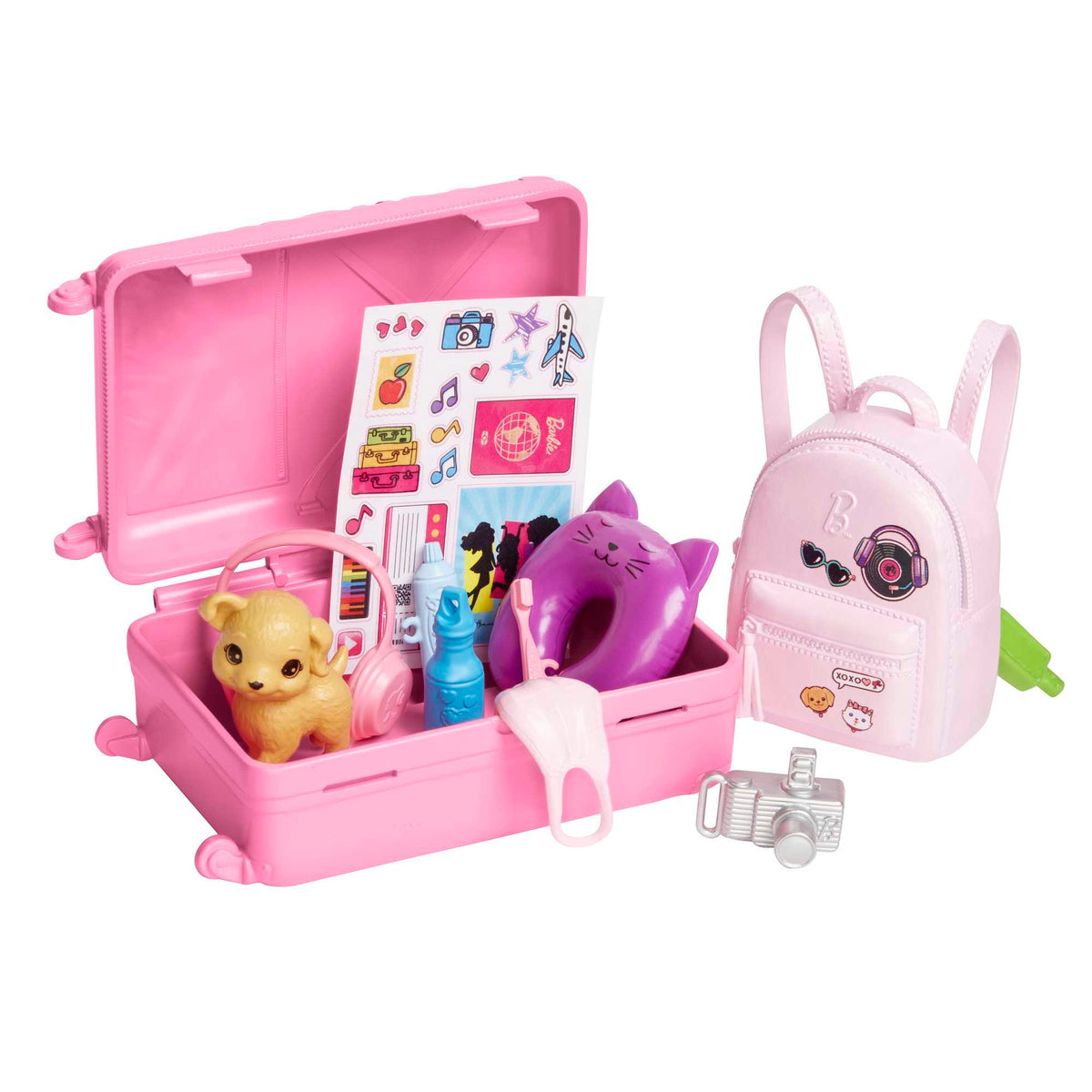 Barbie®-Barbie® en Voyage-Coffret Avec Chiot et Accessoires