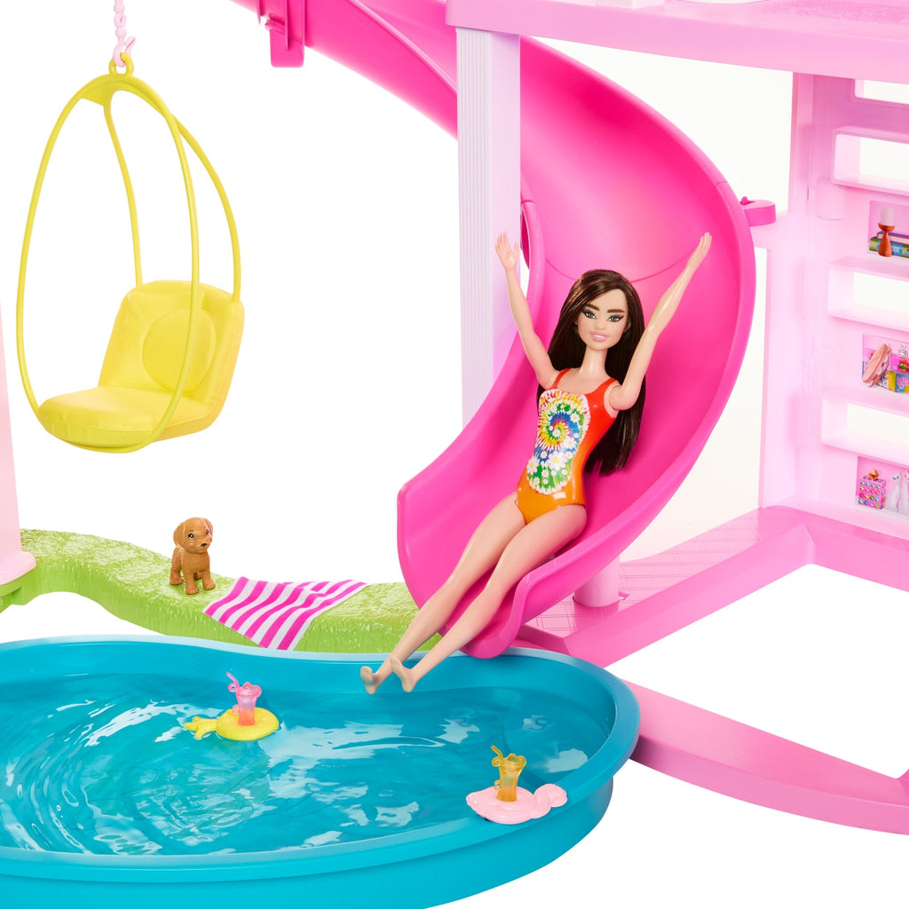 Barbie® Coffret de Jeu Maison de Rêve, 3 Étages, 75+ Éléments