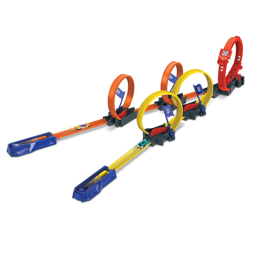 Hot Wheels Action Pista de Juguete Competencia Súper Loop