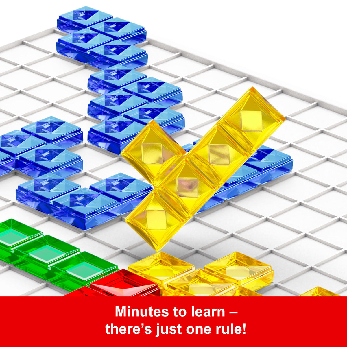Blokus Strategy Board Game, Family Game For Kids & Adults With Colorful Pieces & Just One Rule