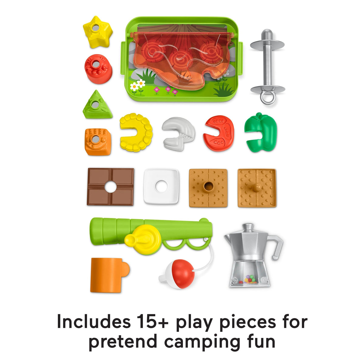 Fisher-Price Laugh & Learn 3-in-1 On-The-Go Camper - English & French Version