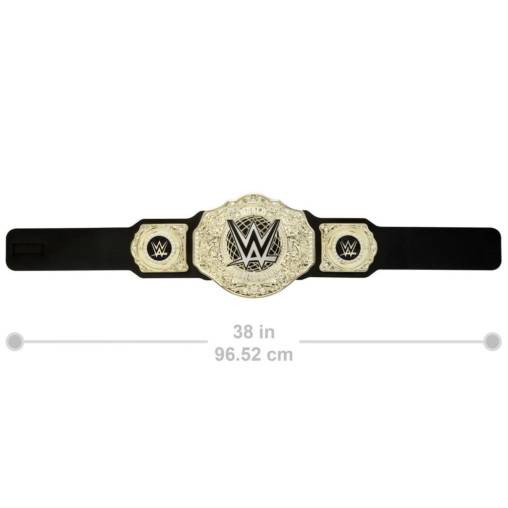 WWE Championship Title, World Heavyweight Role-Play & Costume, Leather-Like Belt