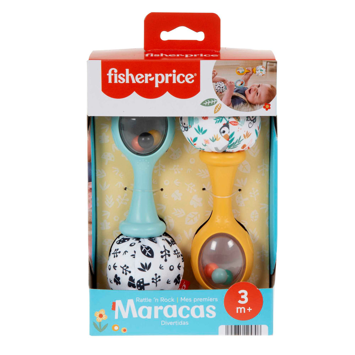 Fisher-Price Baby Sonaja para bebés maracas divertidas