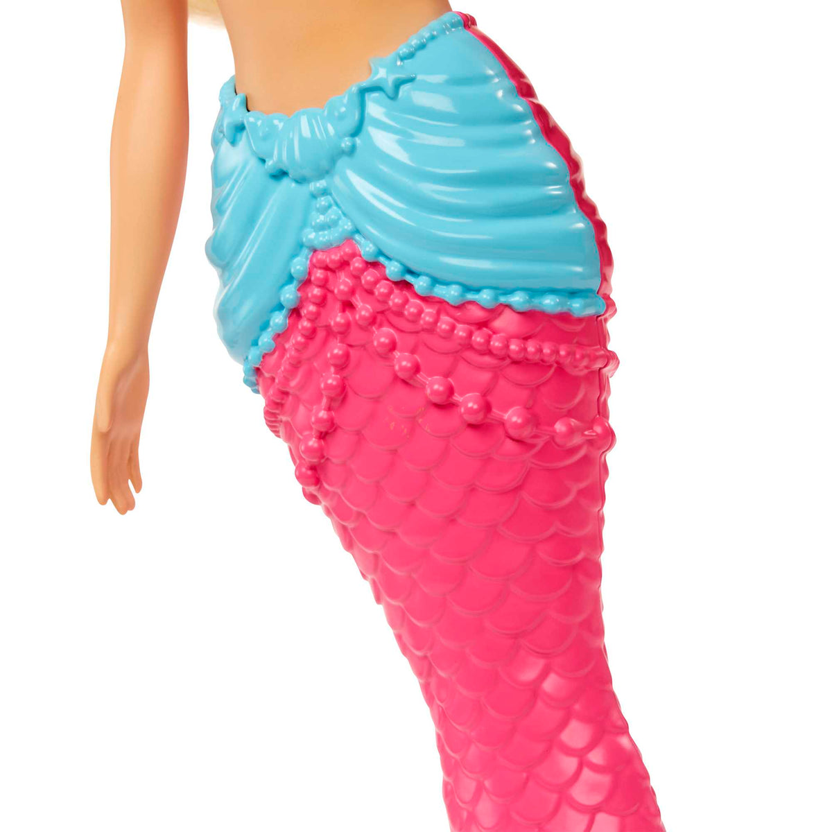 Barbie Fantasía Muñeca Sirena Aleta Rosa con Azul