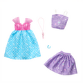 Barbie Tenues Coffret de 2 Tenues à Thème de Sirène et Accessoires
