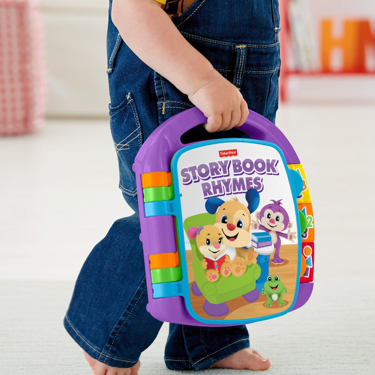 Fisher-Price Rires et Éveil Livre de Comptines