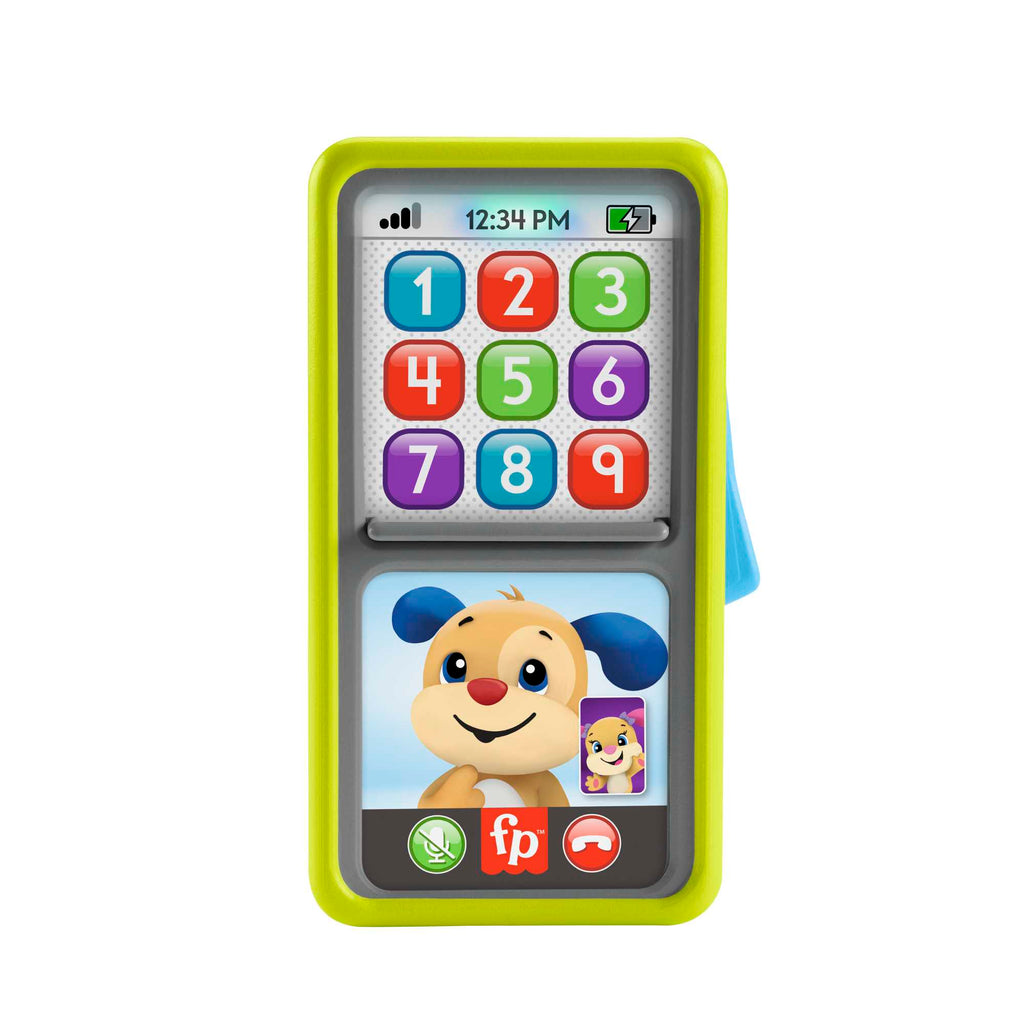 Fisher-Price Rires et Éveil Mon Téléphone Intelligent 2 en 1 - Version Anglaise et Française