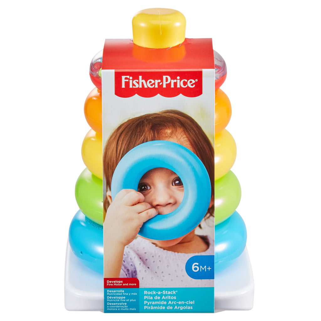 Fisher-Price Brinquedo para Bebês Pirâmide de Argolas