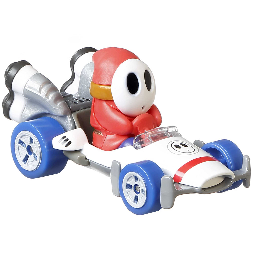 Hot Wheels Mario Kart Veículo de Brinquedo Shy Guy B-Dasher