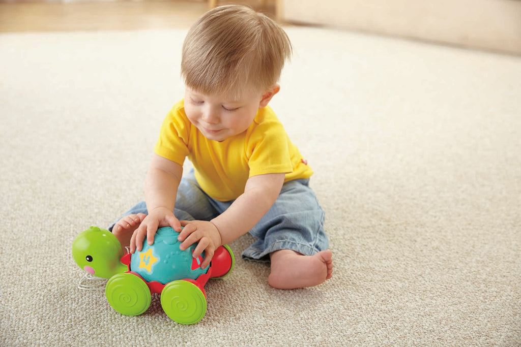 Fisher-Price Brinquedo para Bebês Empurra Tartatuga