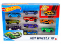 Hot Wheels Die Cast Basics Veículo de Brinquedo Pacote 10 Carros