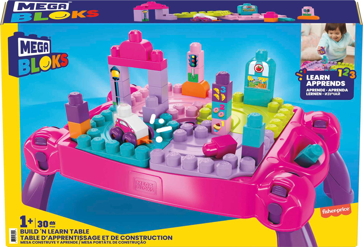 Mega Bloks® La Table D’Apprentissage et de Construction