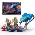 Mattel Brick Shop Masters Of The Universe Attack Of The Collector Building Toy Kit (593 Pieces), For Collectors