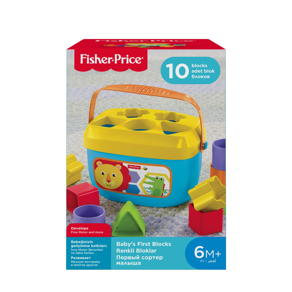 Fisher-Price Juguete para Bebés Primeros Bloques del Bebé